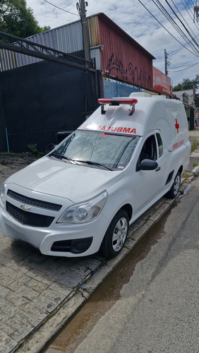 Chevrolet Montana 2019 ambulância 1.4 Ls Econoflex 2p