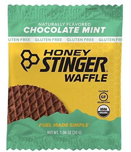 Waffles Orgánicos Honey Stinger Sabor A Chocolate Mint