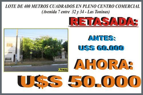 Lote En Pleno Centro A 4 Cuadras Del Mar