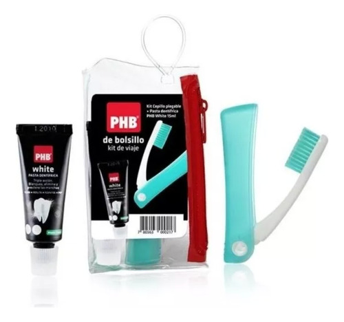 Phb Kit De Bolsillo Cepillo Dental + Pasta 15ml