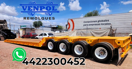 Lowboy Extensible Para Movimiento De Trenes Vagones Hi Rail