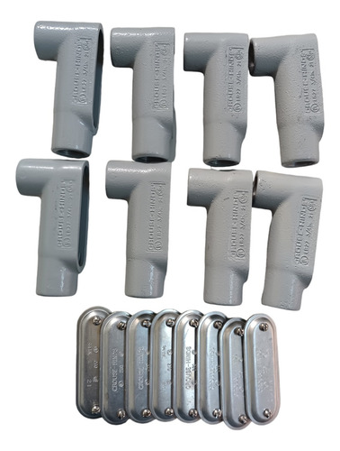 Condulet Para Tubería Lb27 3/4 Crouse Hinds (8pzas).
