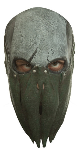 Máscara Monstruo Del Pantano Urban Mask Para Halloween Color Gris