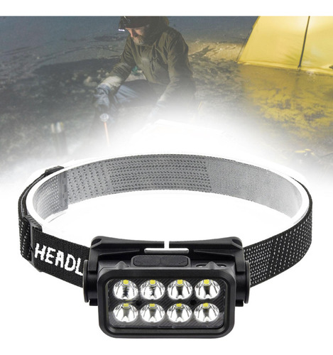 Linterna Frontal Led Para Exteriores, Linterna Estilo C