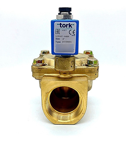 Valvula Solenoide 1 1/2 Pulgada 230vac Bobina Intercambiable