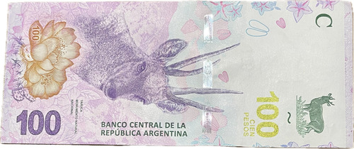 Billete De 100 Pesos Taruca Serie A Sin Circular