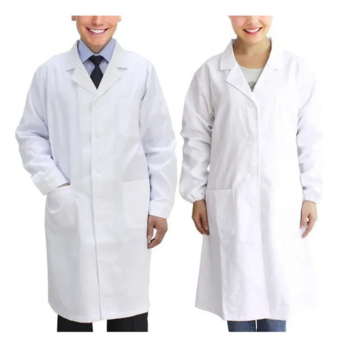 Bata De Laboratorio Profesional Para Hombres Y Mujeres Bata