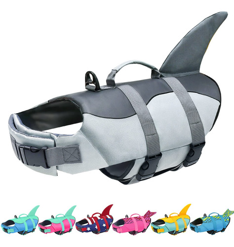 Chaleco Salvavidas Malier Shark Ripstop Para Perros