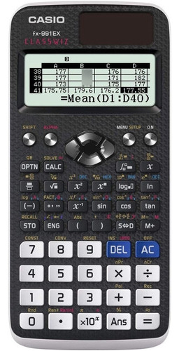 Calculadora Cientifica Ingenieria Casio Fx991ex Negra