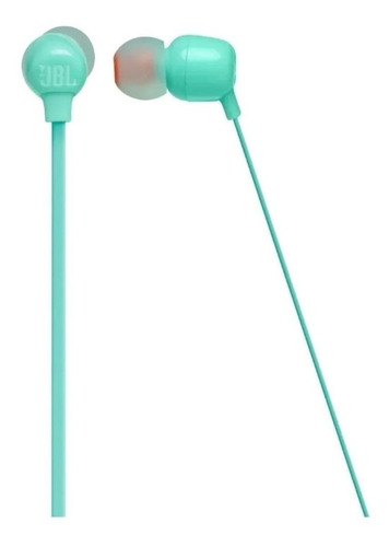 Imagen 2 de 3 de Audífonos in-ear inalámbricos JBL Tune 115BT verde azulado