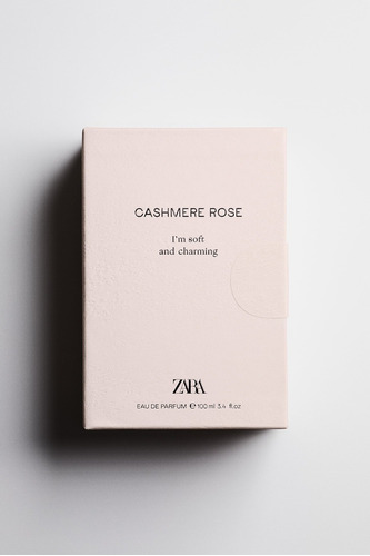 Perfume Zara Cashmere Rose 100ml Original Femenino 