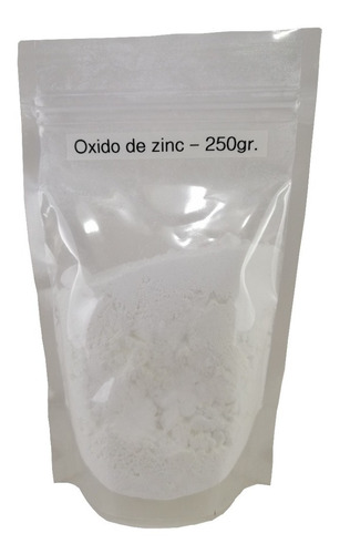 Oxido De Zinc - 250 Gramos