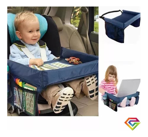 Mesa Viaje P/ Sillas Niños Bebes Fundas Cubre Asientos Autos