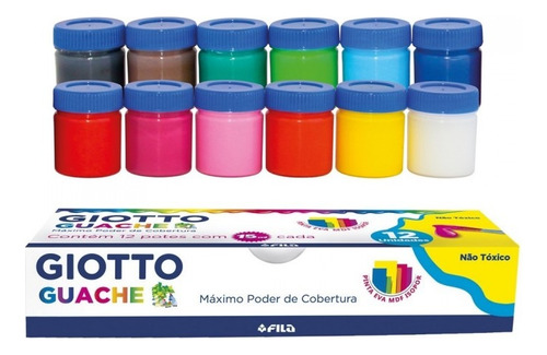 Tempera Giotto Color X12 Serviciopapelero