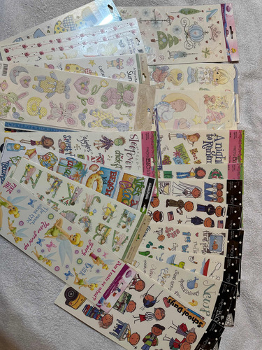 Lote Sticker Calcomanías Grandes Disney Estados Unidos