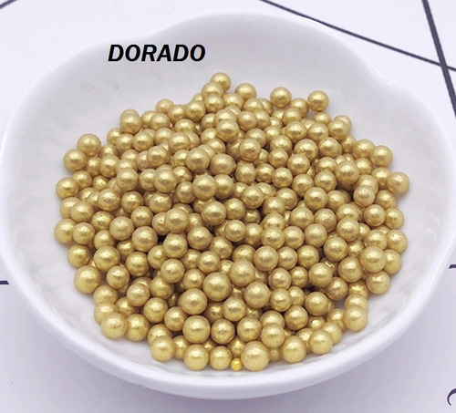 Imagen 1 de 10 de Perlas Comestibles Sin Gluten (1336)