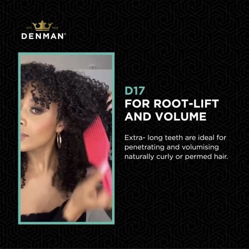 Voluminizador Denman Curl Para Realzar Las Raíces, Dar Volum