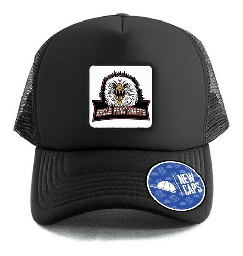 Gorra Trucker Parche Colmillo De Aguila Cobra Kai Karate #49