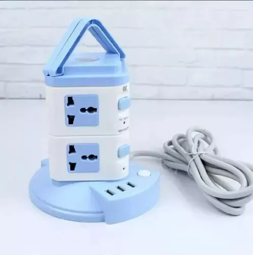 Zapatilla Torre Vertical 8 Enchufes Y 4 Usb (sku:vertical Socket), Venta de  Zapatilla Torre Vertical 8 Enchufes Y 4 Usb (sku:vertical Socket)