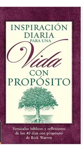 Libro Una Vida Con Propósito Original Usado 