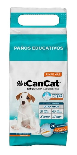 Paños Educativos Perro 20 Unidades 60x40cm Envios Dogcity