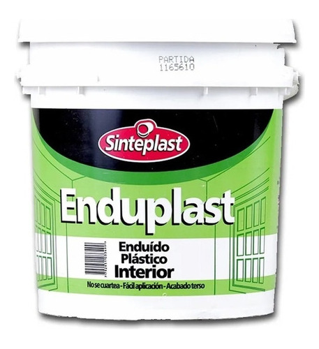 Enduplast Enduido Plastico Interior Sinteplast 25k Pintumm