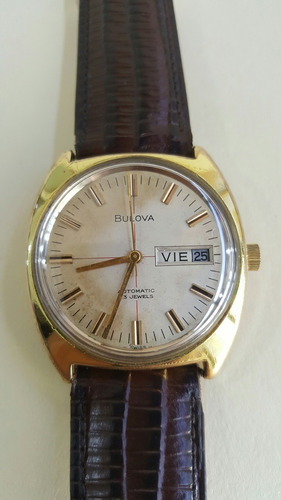Reloj Bulova Automatico Day-date Referencia 3152891