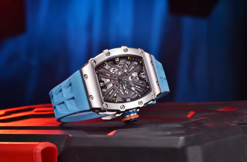 Reloj De Cuarzo Japones Pagani Design Pd-1738 Silver Blue Azul Plateado Negro