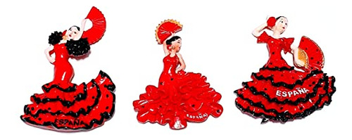 Colección De Imanes De Flamenco De La Ciudad De Madrid, Espa