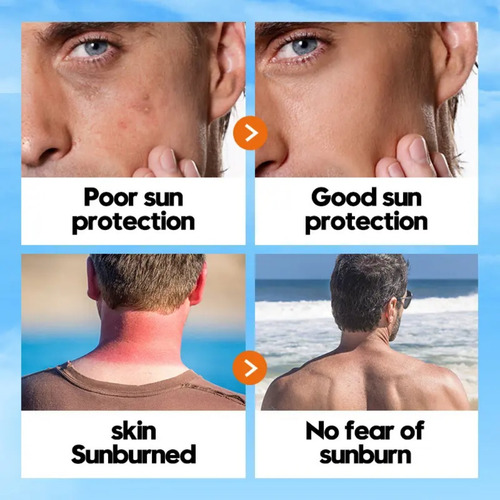 Protectoc Solar Para Hombre, Aclara Y Protege, Ligero, Spf90