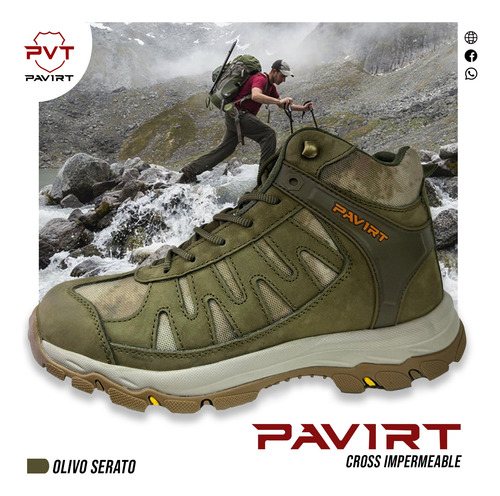 Botines Trekking De Hombre Todo Terreno