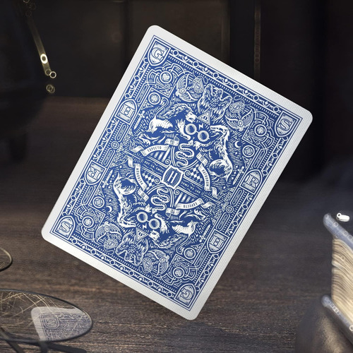 Theory-11 Barajas Póker Harry Potter Ravenclaw Azul Blue Idioma Inglés