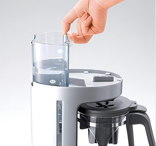 Zojirushi ec-DAC50 Zutto - Cafeteira de gotejamento para 5 xícaras, Co. Cor Prata