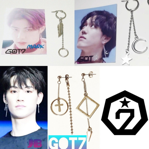 4 Aros Kpop Got7 Acero