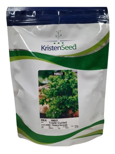 Semilla De Perejil Chino Triple Curled Bolsa 1 Lb