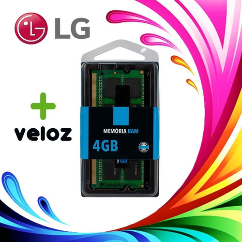 Memória 4gb Ddr3 Notebook LG U460-g Cl2nc