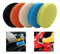 Comprar Esponja Kit Para Pulir Carros Kit 5 Pads Borlas Para Pulir