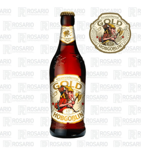 Wychwood Hobgoblin Gold   Botella 500cc.   Pack X 8 Unidades