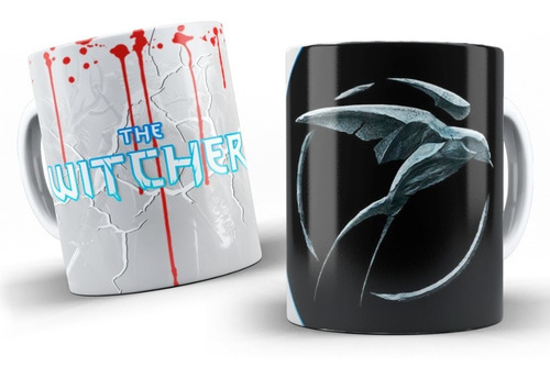 Imagem 2 de 10 de Canecas Personalizadas The Witcher !!!!