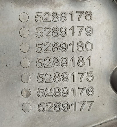 Tapa Engranes Distribucion Motor Paccar Px6 Cummins Isb 6.7l (Usado)