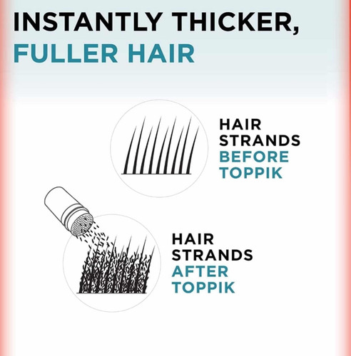 Toppik: Fibras Capilares (negro)