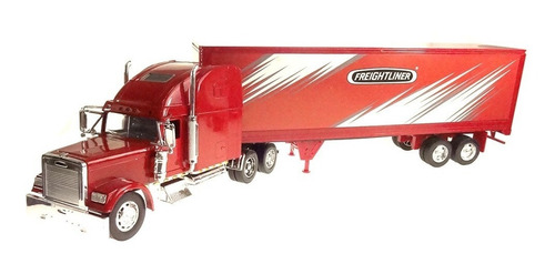 Miniatura Caminhão Freightliner Xl Vermelho New Ray 1/32