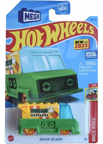 Hot Wheels Compatible Con Lego Brickin Delivery + Obsequio