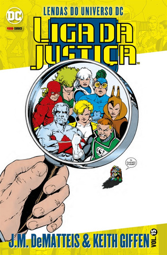 Livro Lendas Do Universo Dc: Liga Da Justiça Vol. 15