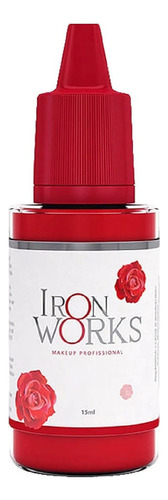 Pigmento Iron Works 15ml Várias Cores Cor Vermelho