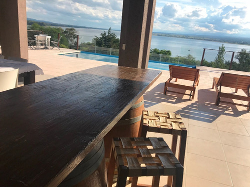Lago Los Molinos, Cordoba, Casi Única, Muy Equipada. Vista Increíble! !
