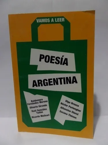 Poesía Argentina - Vv Aa - Presidencia De La Nación - 2001