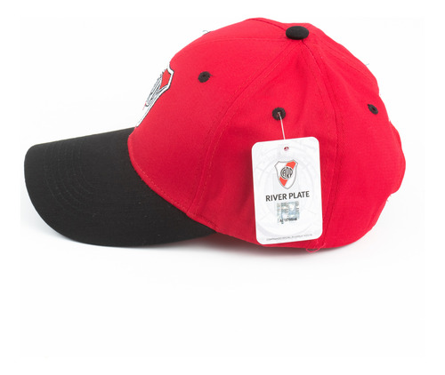 Gorra River Plate Rojo Escudo Color