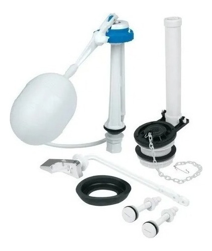 Set Estanque Wc Fitting Universal Descarga Y Fijaciones