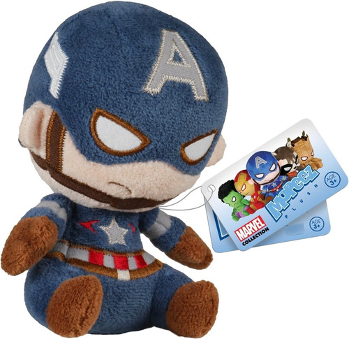 Funko Mopeez Plush Capitan America Marvel Collection Color Multicolor